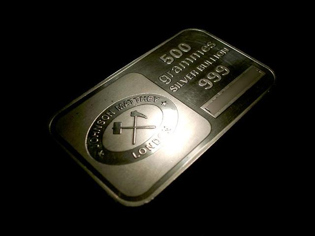 silver bullion bar